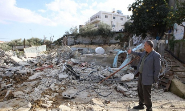 أهالي سلوان يعتصمون لحماية أراضيهم من الاحتلال