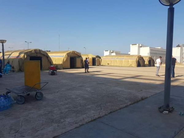 روسيا ترسل مستشفى ميداني ومساعدات إلى لبنان