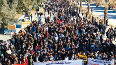 بيان  للحزب الشيوعي العراقي في النجف حول الاحتجاجات المطلبية وتردي الخدمات