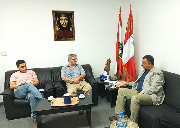 اجتماع بين الجبهة الشعبية والحزب الشيوعي اللبناني