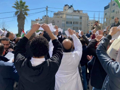 نقابة الأطباء برام الله تقرر وقف العمل بجميع دوائر الرعاية رفضًا لمماطلة الحكومة بتطبيق اتفاق مارس