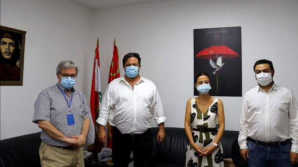 غريب للوفد النيابي اليساري الأوروبي: لا حياد لأننا جزء من الصراع وفي قلب المنطقة (فيديو)