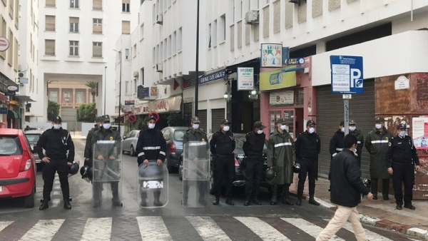 السلطات المغربية تمنع احتجاجاً ضد قرار التطبيع مع إسرائيل