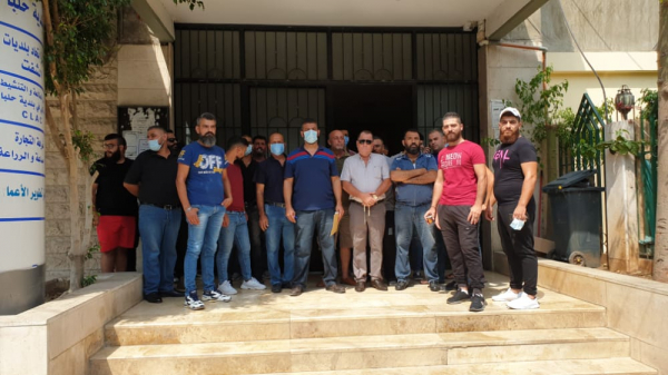 اعتصام في حلبا للمطالبة بإعفاء شفشق من مهام إدارة البلدية المنحلة