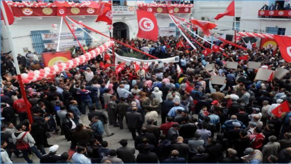 اتساع رقعة الاحتجاجات الاجتماعية في تونس