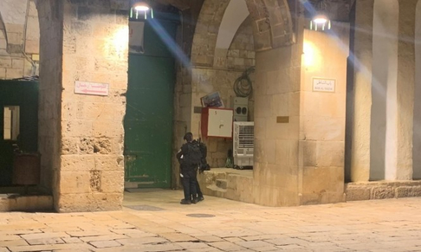 استشهاد شاب بعد تنفيذه عملية إطلاق نار في المسجد الأقصى