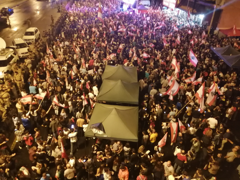 من جل الديب إلى جبيل: نحن في الاعتصام، فانضموا إلينا!