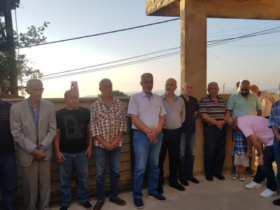 تحية من جمعية البناء والتضامن للرعاية الاجتماعية للشهداء في بلدة القرية