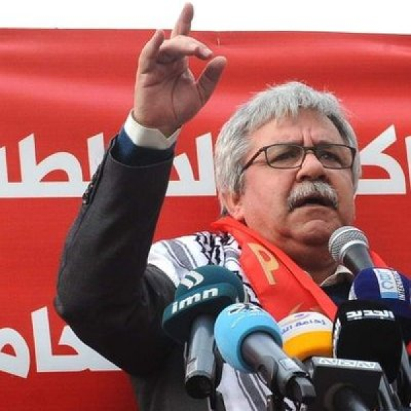 أمين عام الحزب الشيوعي: لبنان مهدد بوجوده... ولا مبرر للتفاوض على ترسيم الحدود