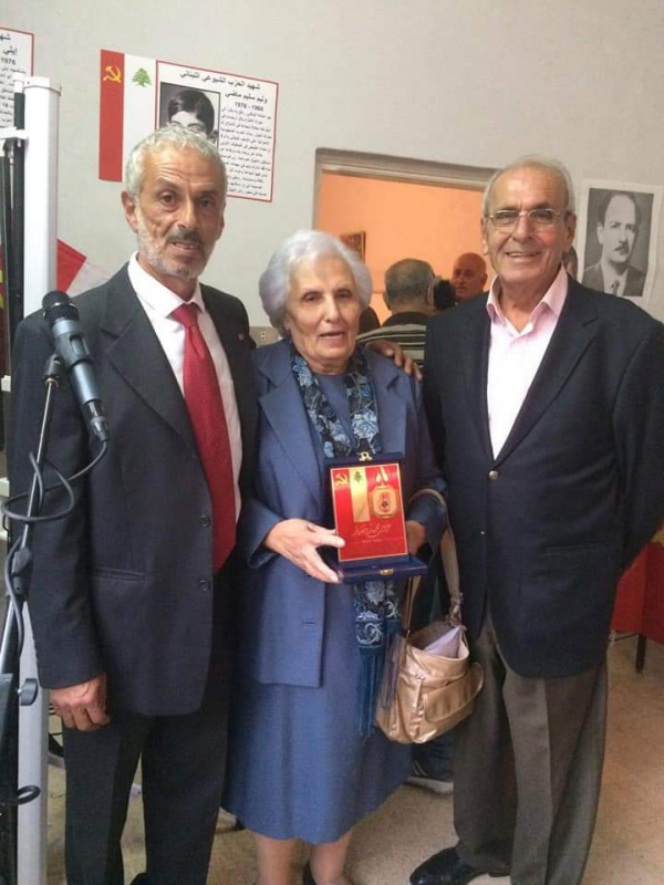 رحيل الرفيقة المناضلة عفاف الخوري