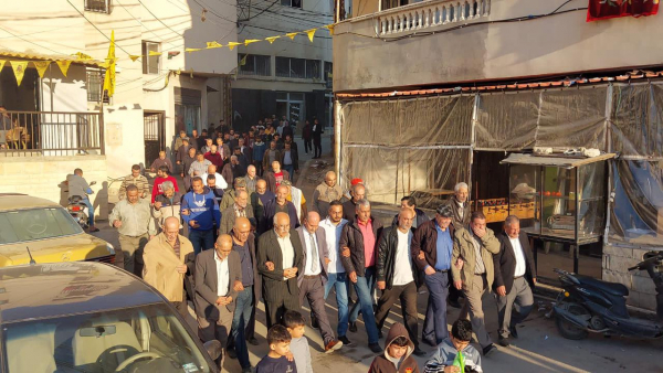 الحزب الشيوعي يشارك بانطلاقة الجبهة الشعبية لتحرير فلسطين في الشمال