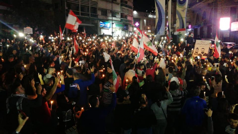 يوميّات من ساحة انتفاضة عاليه