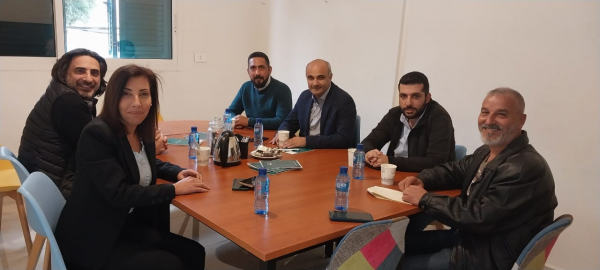 وفد من الشيوعي يزور منظمة العمل اليساري الديمقراطي، حزب الطليعة وحزب لنا