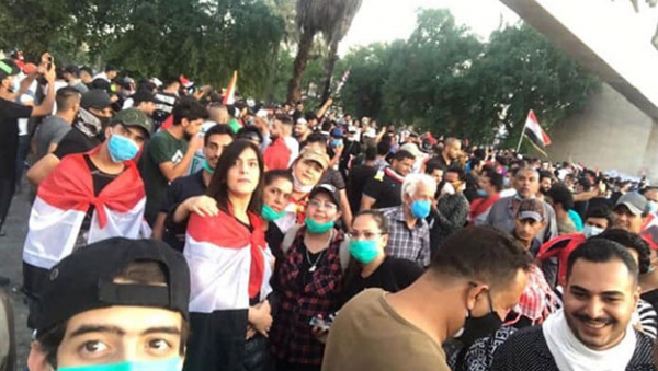 الذكرى الأولى لانتفاضة تشرين المجيدة.. معكم يا نهرنا الثالث الثائر